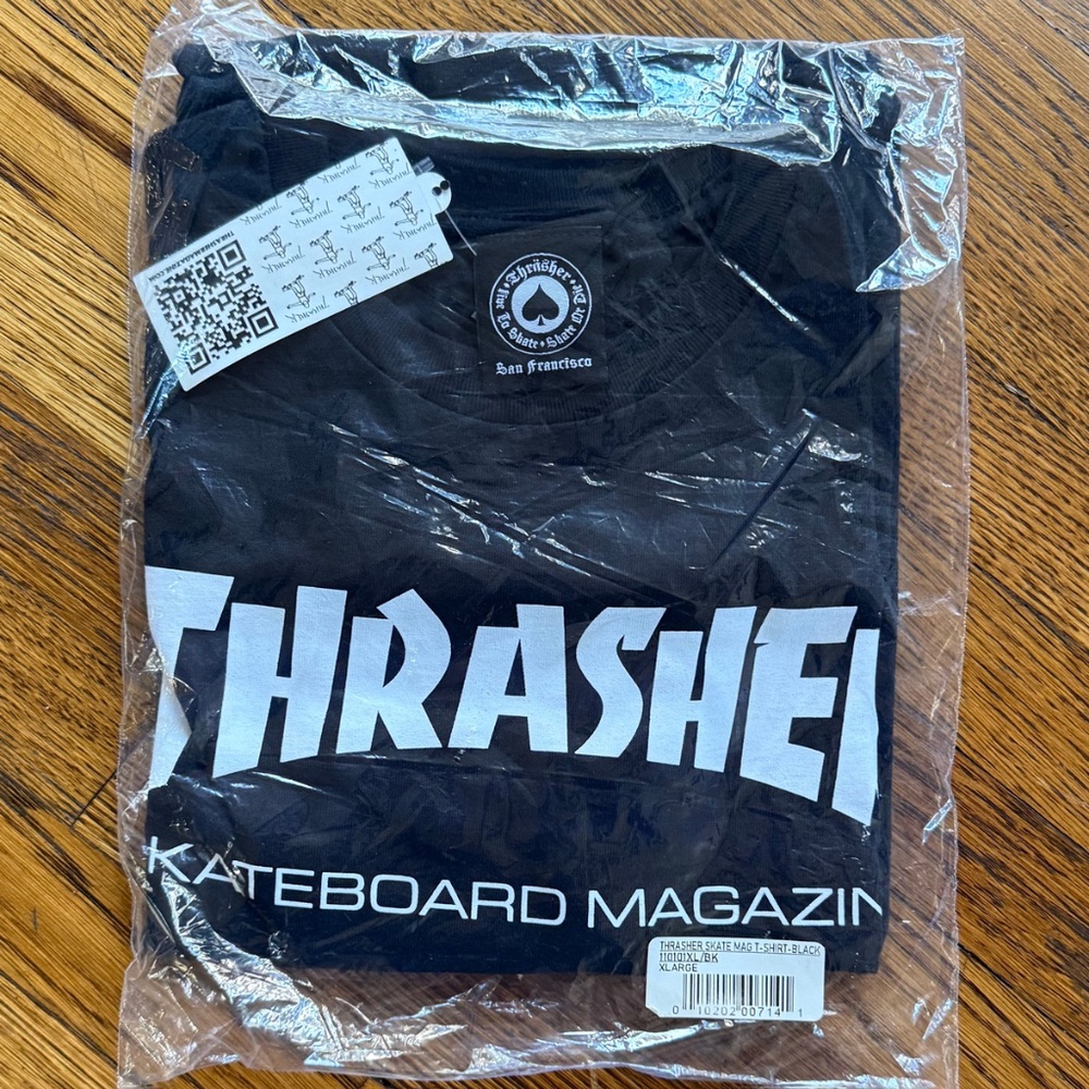 Thrasher Logo Black T-shirt